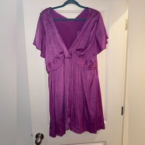 Anthropologie Rich Purple Garment